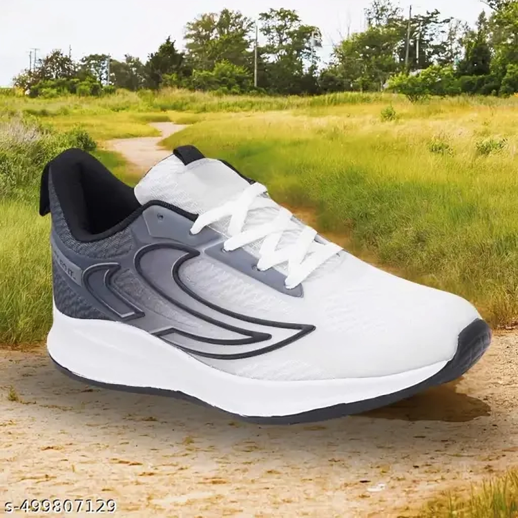Men's White Casual Sneakers